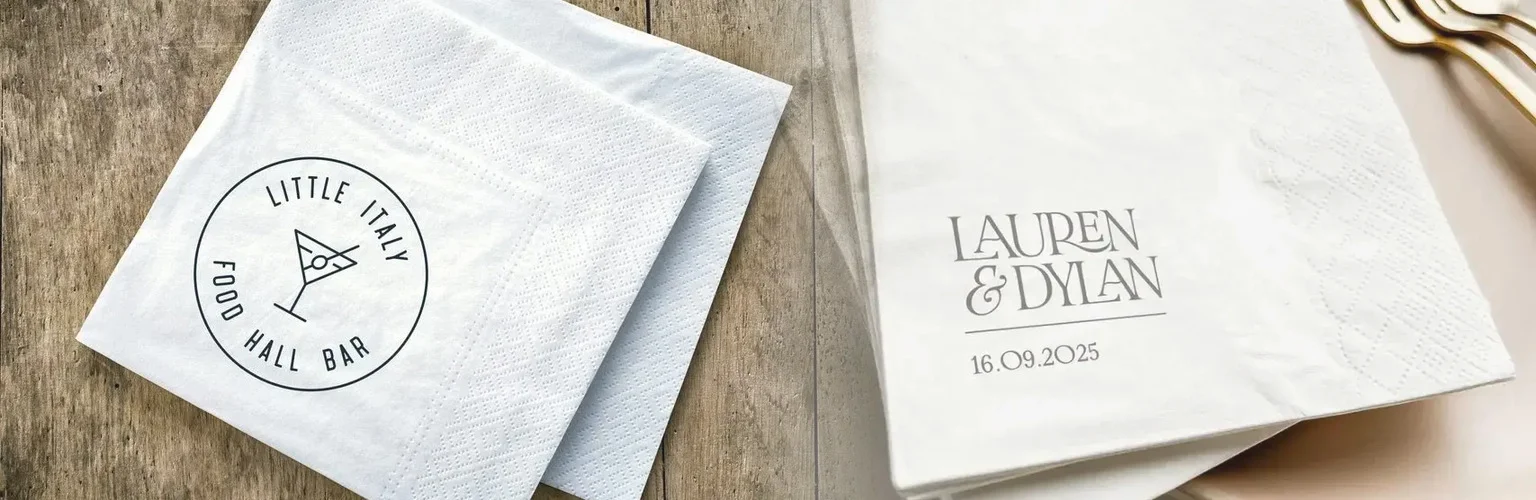 Printed napkins