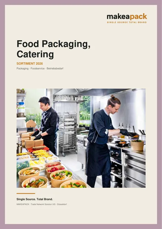 MAKEAPACK Food Packaging & Catering Sortiment 2026