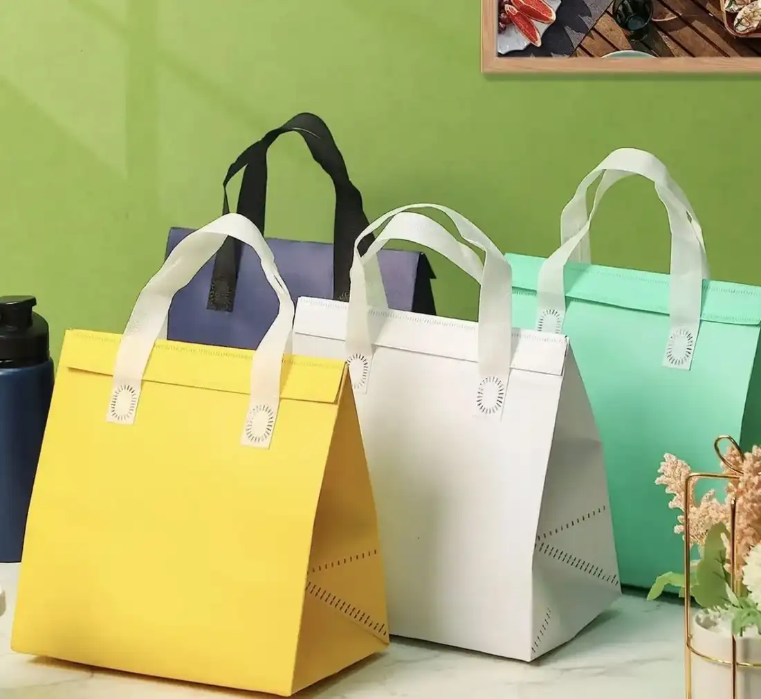 Nonwoven-Shopper mit Boden- & Seitenfalte